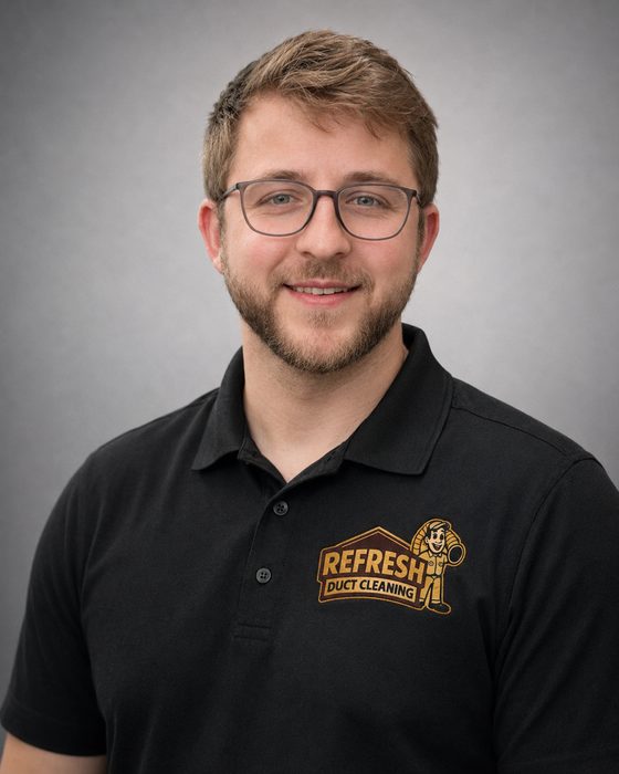 Ammon Bennion, co-owner of Refresh Duct Cleaning and NADCA ASCS