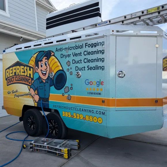 Refresh Duct Cleaning equipment at a St. Augustine Beach property