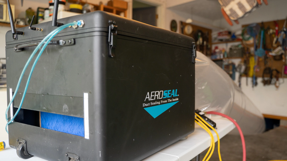 Aeroseal Layflat To Crawlspace System 1