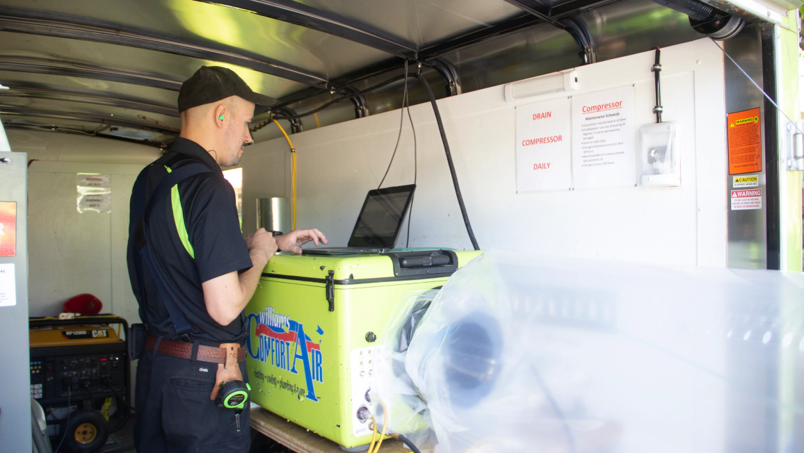 aeroseal process technician machine 1