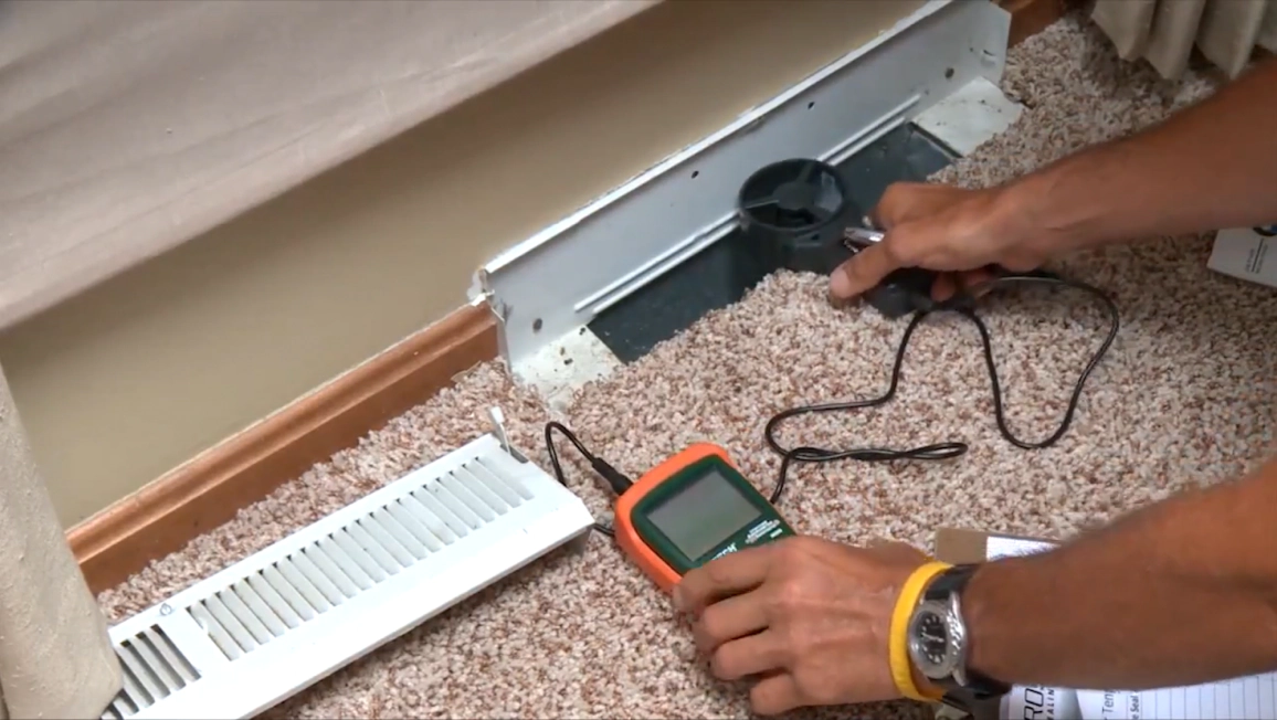 aeroseal process testing airflow 1